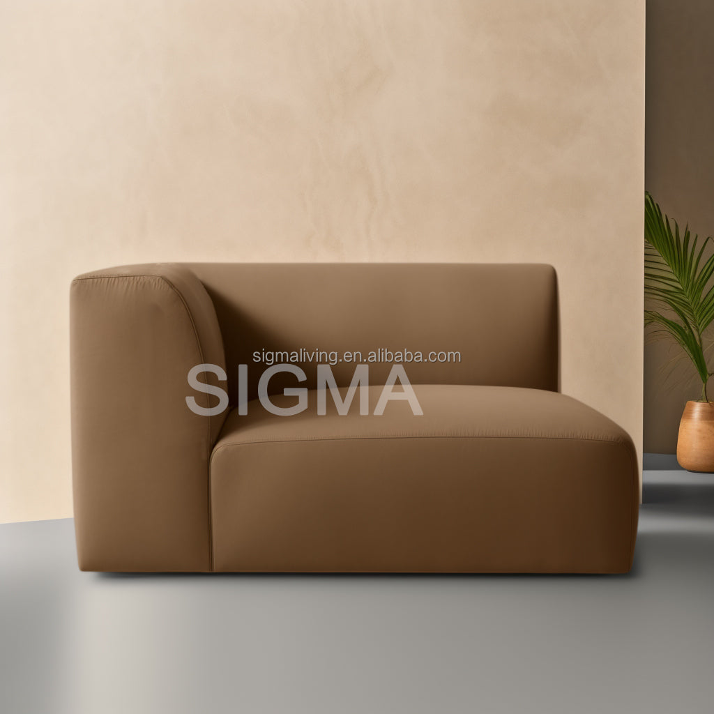 Furniture Living Room Sofa New Design Customize Fabric Leather Modular Modern Sofa Set